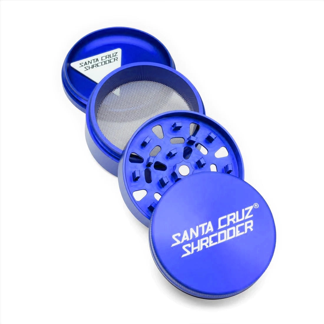 Santa Cruz Shredder 4-Piece Grinder Large Blue