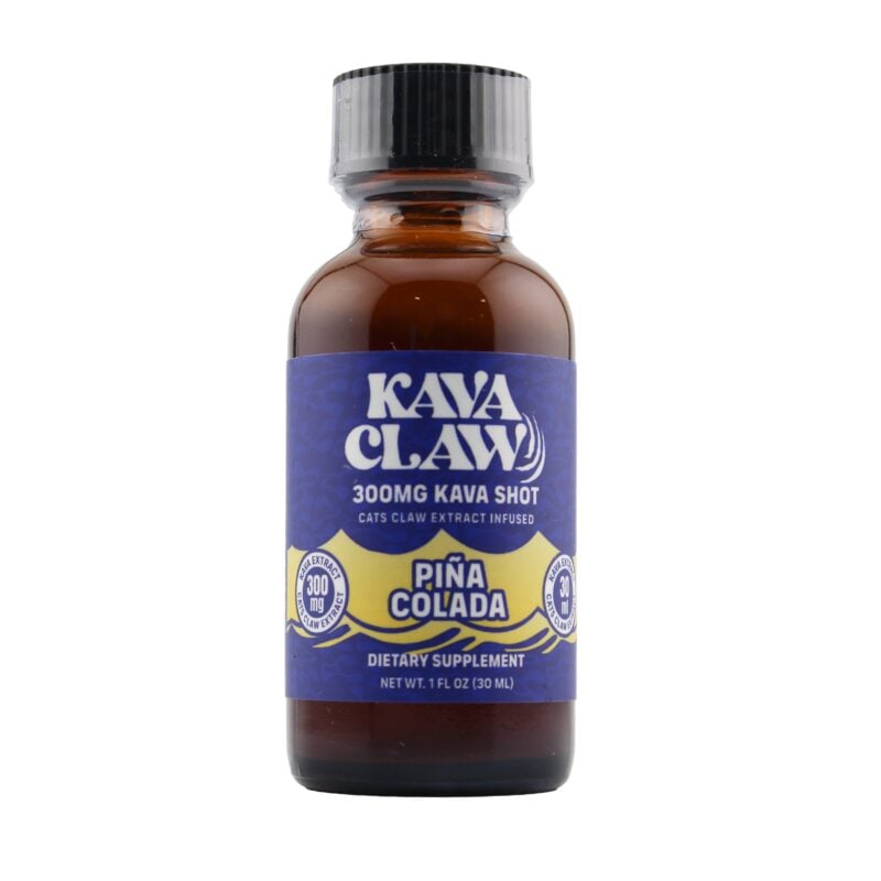 Kava Claw Cat's Claw Kava Extract Shot Pina Colada 300mg 30ml