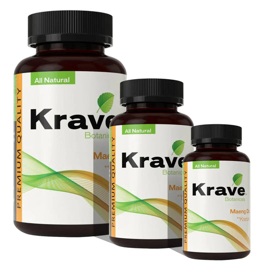 Krave Maeng Da Kratom Capsules