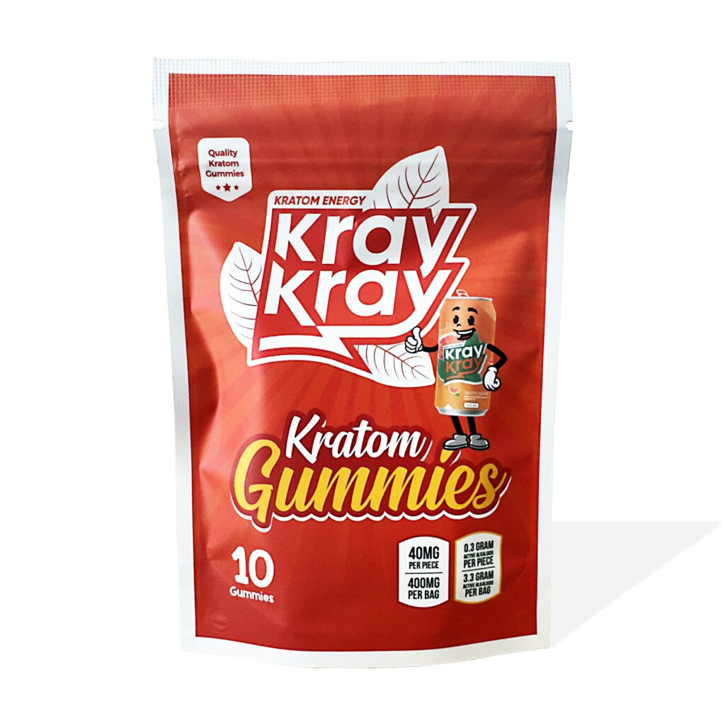KrayKray Kratom Extract Gummies Original 40mg